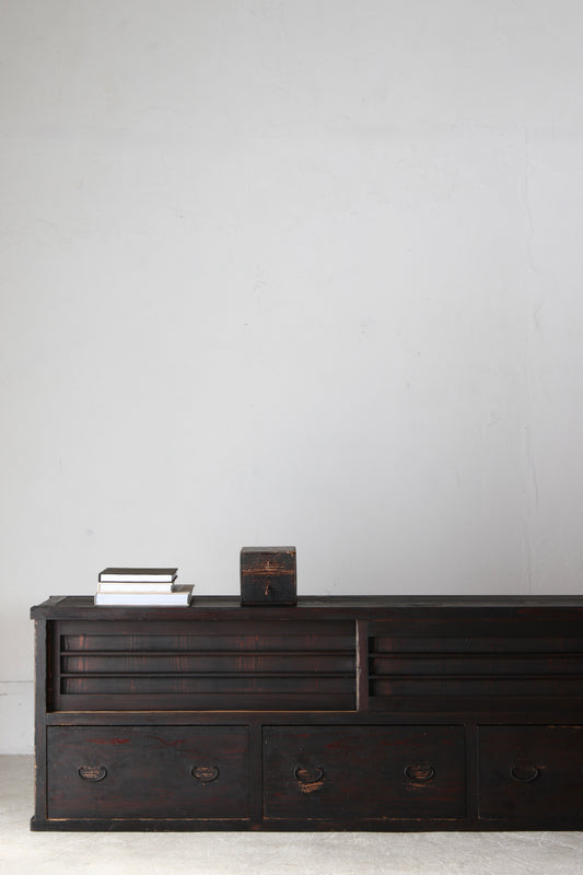 Low Black Tansu -3