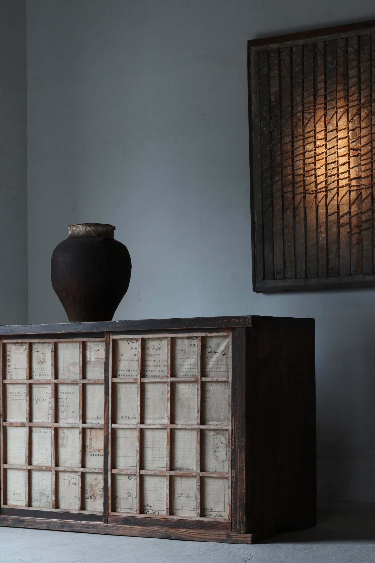 Lattice Door Tansu