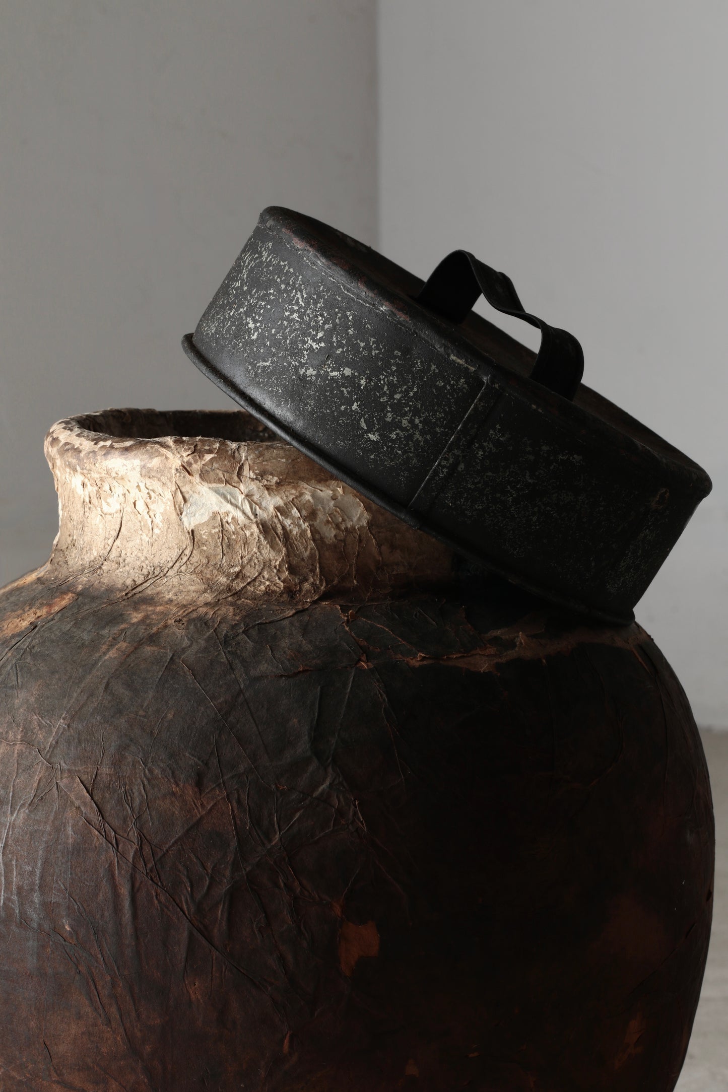 Paper Pasted Pottery