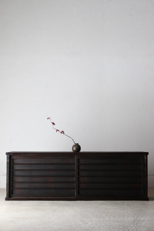 Low Black Tansu -2